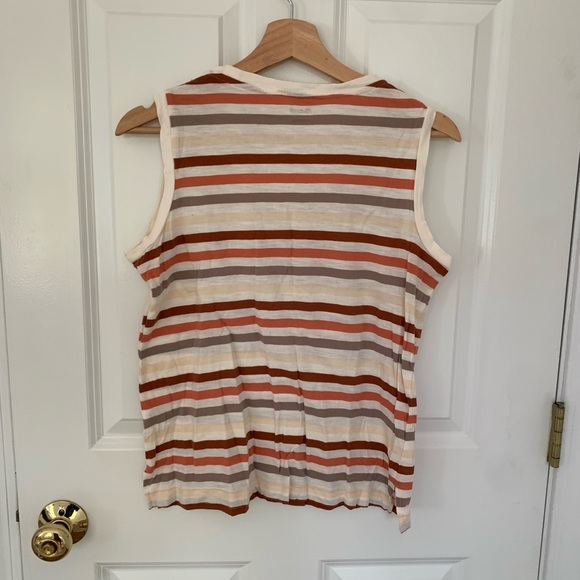 5 Madewell Striped Tees / Tanks, Small - Picture 11 of 13